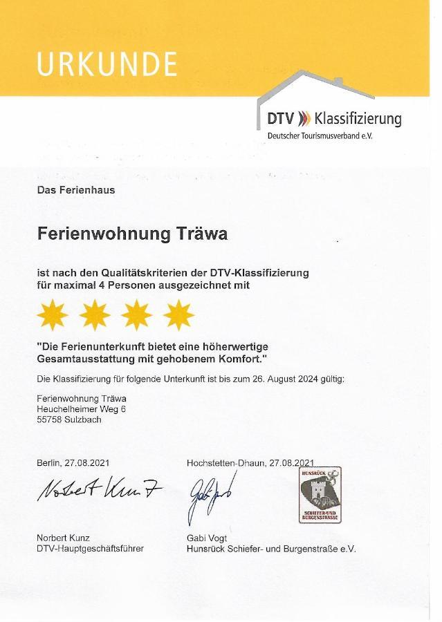 Ferienwohnung Traewa Sulzbach  エクステリア 写真